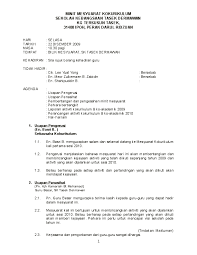 Contoh karangan minit mesyuarat contoh karangan minit mesyuarat contoh minit mesyuarat stpm. Doc Minit Mesyuarat Kokurikulum Maya Diana Academia Edu