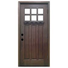 Steves Sons 32 In X 80 In Craftsman 6 Lite Stained Mahogany Wood Prehung Front Door M3306 2 Hy Mj 6olh With Images Wood Front Doors Wood Doors Interior Mahogany Doors