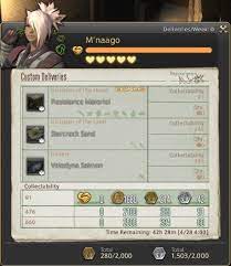 You have to reach level 60 on any crafting or . Ffxiv Custom Deliveries Late To The Party Finder