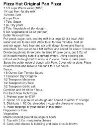 Pizza Hut Original Pan Pizza Bestrecipes Burgerrecipes Copycatrecipes Cupcakerecipes Glutenfreerecipes Hut Original In 2020 Pizza Hut Pizza Hut Recipe Pan Pizza