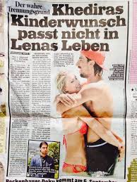 Model lena gercke und weltmeister sami khedira sind seit drei jahren ein paar. Separation Because Lena Still Wants A Child Newsquip