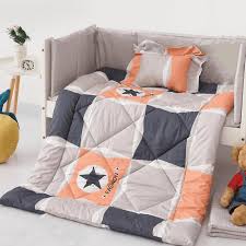 مفرش مواليد بحواجز 5 قطع ملاك مفارش ميلين