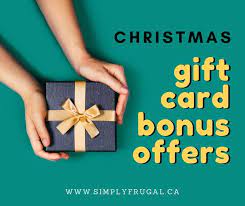 In addition, the bonus funds can be restricted to a type of game or just a single game and the casino can limit bet sizes and place cash out limits on the winnings resulting from bonus offers. Christmas Gift Card Deals