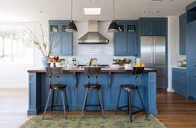 30 great kitchen design ideas to inspire anyone looking to update or remodel their kitchen. Blue Kitchen Cabinets Eye Catching Designs In A Variety Of Styles