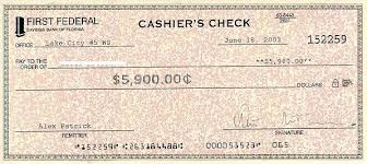 Aug 26, 2015 · a cashier's check is a type of check issued by a bank or credit union and signed by a cashier or teller. We Accept Cashier Checks Money Template Cashier S Check Payroll Checks