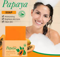 Papaya Soap for Glowing Skin – Natural Whitening & Acne Removal Bar