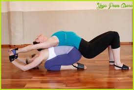 This yoga pose for two people easy is ideal for working toward forearm bridge. 15 Best Yoga Posses For Two People Ideas Yoga Poses For Two Yoga Poses Partner Yoga Poses