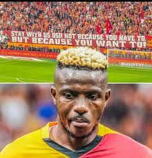 Where are those people shouting Victor Osihmen Didn't Sustain Any Injury.  Sadly 🥹 Victor Osihmen has now Miss 3 Straight matches for Galatasary.  Don't let me pray for You ooo. This Guy