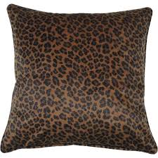 Exotic and seductive, the faux black leopard accent pillow brings the captivating charm of the wild to room decor. Luxe Leopard Faux Fur Throw Pillow