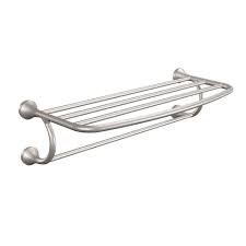 If you want to conjure them up in your mind's eye, think of the scintillating crimson of claret or burgundy seen against the light, or imagine the dark, purplish bloom of grapes, bilberries. Moen Eva Brushed Nickel Wall Mount Towel Rack In The Towel Racks Department At Lowes Com