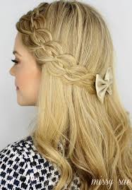 French braiding your hair into pigtails is very simple! 20 Trendy Half Braided Hairstyles