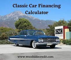 Pin On Classic Car Financing