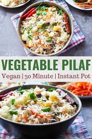 Instant Pot Vegetable Pulao Recipe Indian Dinner Recipes Indian Vegetarian Dinner Recipes Indian Rice Recipes