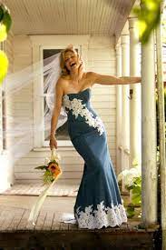 Denim Wedding Dress Denim Wedding Denim Wedding Dresses Denim And Lace