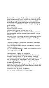Pin Oleh Nur Aini Di Quotes Kata Kata Indah Kata Kata Motivasi Teks Romantis