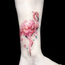 Watercolor Flamingo Tattoo Flamingo Tattoo Tattoos Cool Tattoos