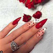 Acrylic nails are especially for people who feel like their nails never grow. 50 Cute Valentine S Day Nails You Ll Actually Love