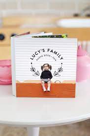 Make A Family Photo Board Book A Beautiful Mess Family Photo Board Book Photo Board Books Photo Album Diy