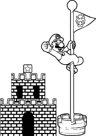 Free mario, yoshi, luigi super mario bros coloring pages to print. 100 Coloring Pages Mario For Free Print Mario And Luigi Coloring Pages