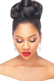 39 Black Women Wedding Hairstyles That Full Of Style Black Wedding Hairstyles Black Bridesmaids Hairstyles Bride Hairstyles