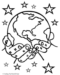 Lots of free coloring pages and original craft projects, crochet and knitting patterns, printable boxes, cards, and recipes. God The Creator Coloring Page Sunday School Coloring Pages Bible Coloring Creation Coloring Pages