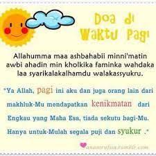 Doa Pagi Hari Doa Islam My True Love Good Morning Sunshine