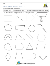 That is, shapes are represented on the x and y axis or on a horizontal and vertical plane. Second Grade Geometry