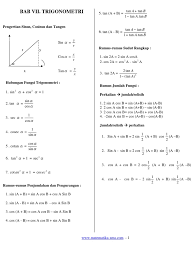 Top pdf soal trigonometri kelas x 1 dikompilasi oleh 123dok.com. Rangkuman Trigonometri Pdf