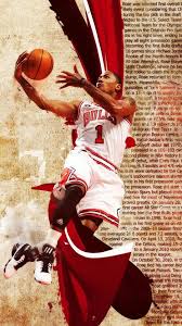 Nba, sportsmen, baseball, derrick rose. Derrick Rose Iphone Wallpapers Wallpaper Cave