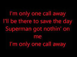 Maybe you would like to learn more about one of these? Charlie Puth One Call Away Lyrics Youtube