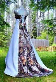 Pin By Kaitlyn Schoenecker On A Girl Can Dream Camo Wedding Dresses Camo Wedding Country Wedding Dresses