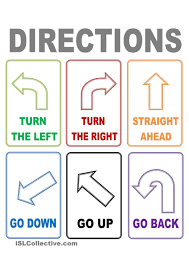 Flash Cards Directions Flashcards Vocabulary Flash Cards Esl Vocabulary