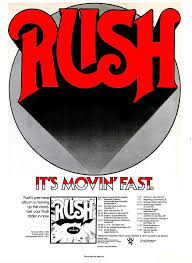 Rush First Album Advertising 1974 In 2019 Rush Music