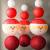 White Christmas Lantern Centerpieces