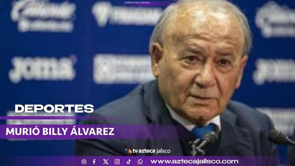 🔴#DEPORTES | Durante la madrugada de este sábado, murió Guillermo "Billy"  Álvarez, expresidente del Cruz Azul. En paz descanse 🕊️