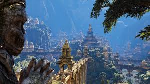 5yr · mahler5 · r/nostalgia. Shambhala As Depicted In Uncharted 2 Fantasy Landscape Fantasy City Uncharted
