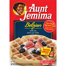 Grease and preheat your waffle iron. Aunt Jemima Belgian Waffle Mix 2 Lb