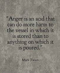 And when you're in pain or deeply offended, it's not so easy to just brush it off. Quotes About Letting Go Of Anger Google Search Wisdom Quotes Mark Twain Quotes Words Quotes