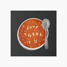 Alphabet soup describes a collection of whimsically illustrated letters i have worked on over the years with the hopes of one day publishing . Alphabet Soup Art Board Prints Redbubble