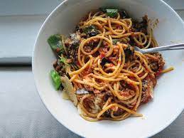 Salt Sugar I Pasta Alla Norma From Simple By Yotam Ottolenghi Ottolenghi Recipes Pasta Alla Norma Alla Norma