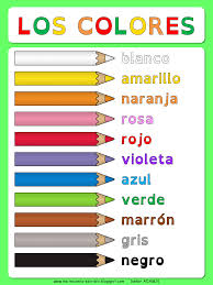 Juegos de gramática ☺ para niños. Me Encanta Escribir En Espanol Colores En Espanol Ejercicios Para Aprender Espanol Clases De Espanol Para Preescolares