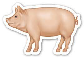 Pin By Amie On Pig Art 2 Pig Animal Stickers Cute Pigs