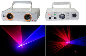 Double 2 Lens Stage Laser Light Projector Lazer Display Show Lighting Dj Disco Laser Lights Projector Dj Lighting Laser Lights