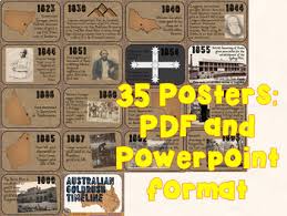 For our lovely dayrunners, the editor's pick albums get the most heated pieces ready for you. Australian Gold Rush Timeline Posters And Student Activities Tpt