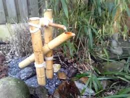 It was mainly used for japanese rice farmers to scare away the birds. Shishi Odoshi Youtube Small Japanese Garden Ideas Small Japanese Garden Japanese Water Feature