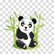 Bamboo Giant Panda Red Panda Bear Drawing Cuteness Painting Grass Transparent Background Png Clipart Hiclipart Chengdu research base of giant panda breeding. bamboo giant panda red panda bear