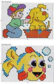 modele pour serviette de bain ou bavoir enfant creation point croix idees cadeau modeles bebe animaux coloriage football triko