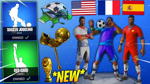 New world (loading screen) fortnite cosmetics. New Fortnite World Cup Skins Leaked Countries Skins Emotes Kicks Up Red Card Youtube