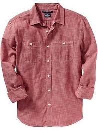 Men S Slim Fit Chambray Shirts Old Navy Chambray Shirt Men Chambray Shirt Outfits Stylish Men Wear