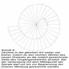 Kleiner Lehrgang Wie Konstruiert Man Eine Spirale Geodreieck Dreieck Spirale